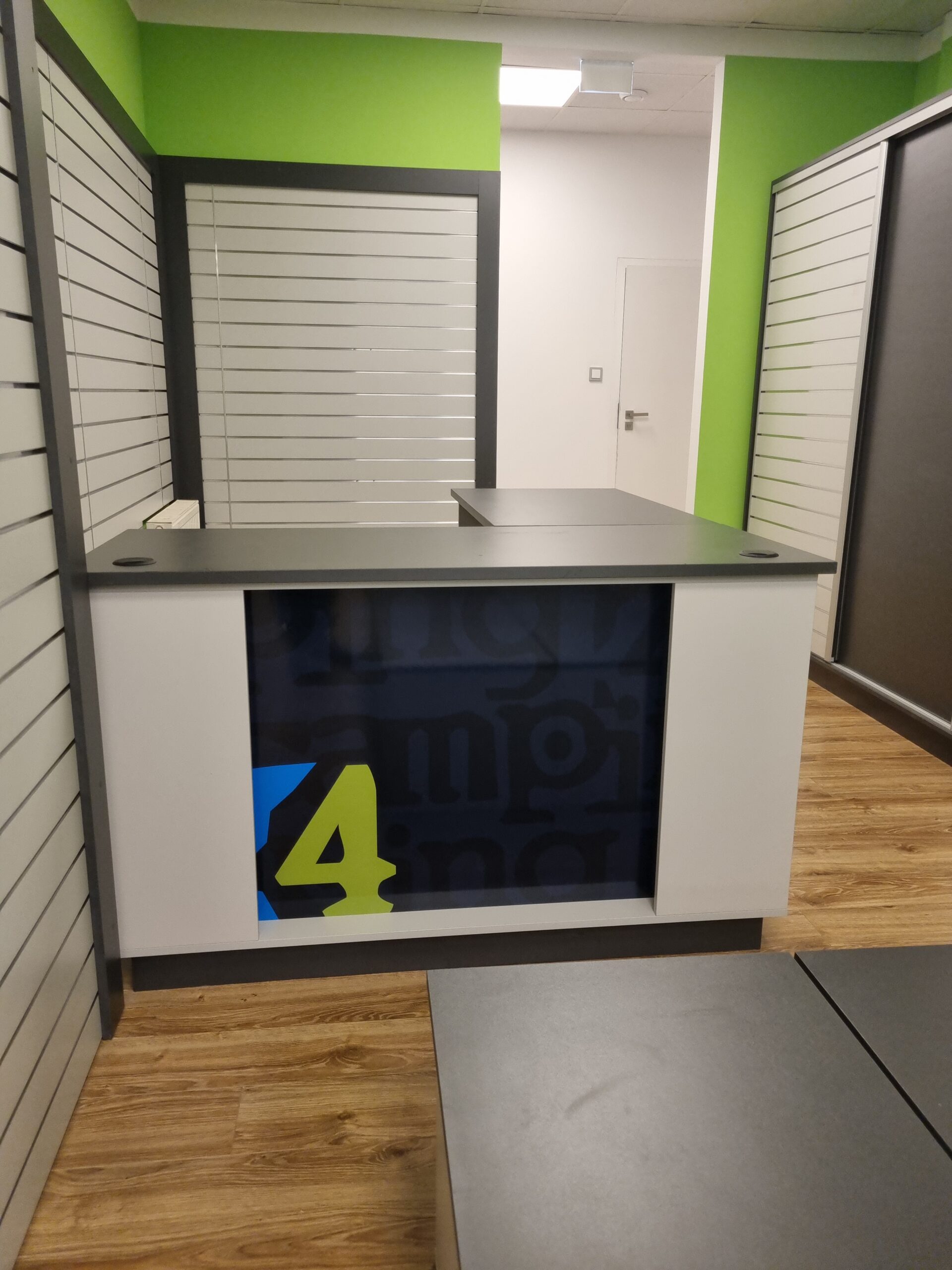 polep prodejního pultu