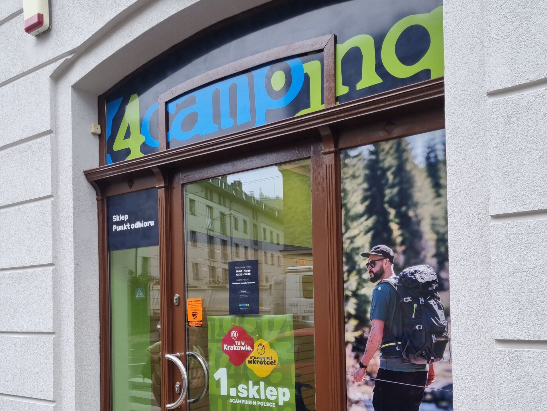 reklamní polep výlohy