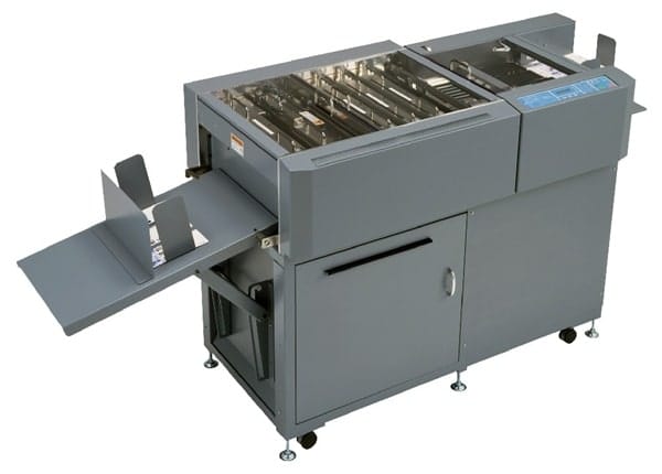 Duplo finishing machine for creasing and perforating sheets
