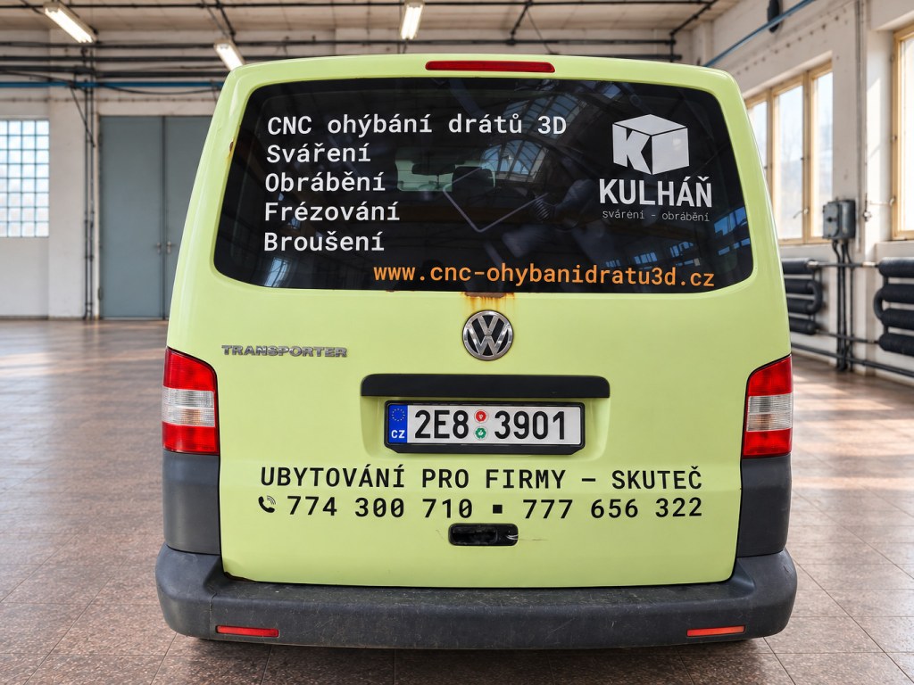 Polep KULHÁŇ – boční grafika