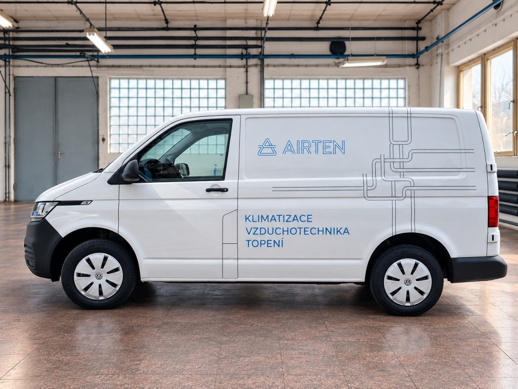 VW Transporter AIRTEN z boku venku