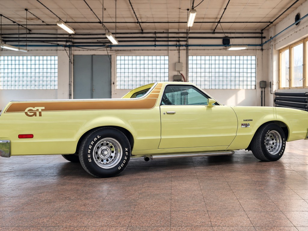 El Camino na valníku po celopolepu