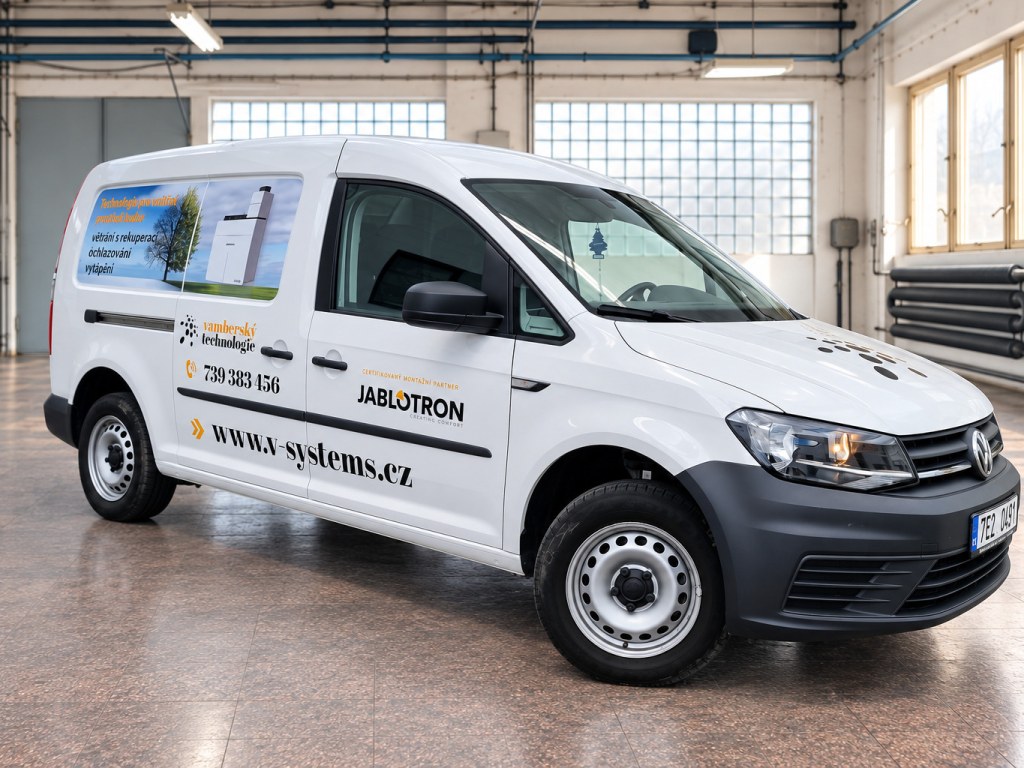 Caddy Vamberský – přední pohled