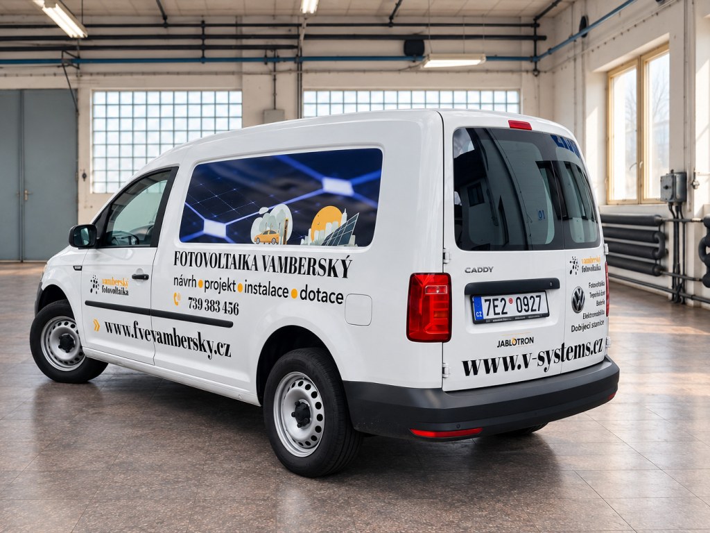 Caddy Vamberský – zadní pohled
