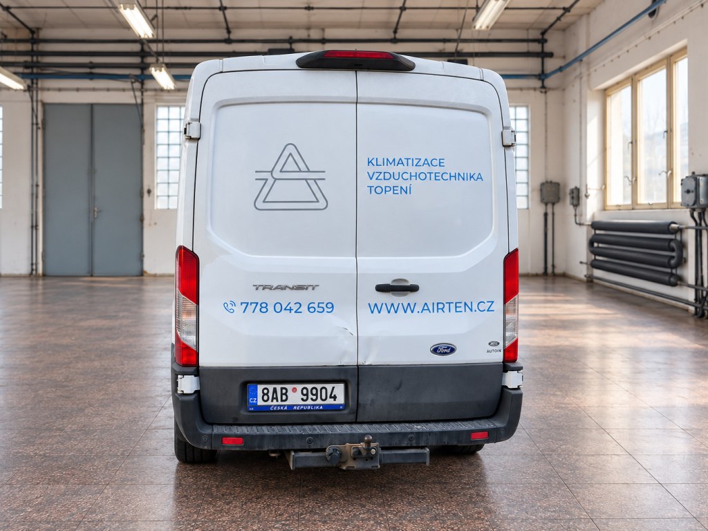 Polep AIRTEN na dlouhém boku