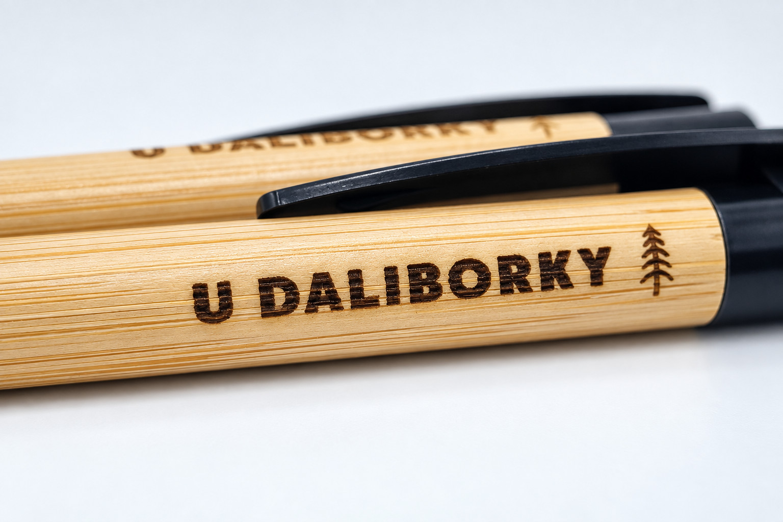 Bambusové propisky s gravírem U Daliborky