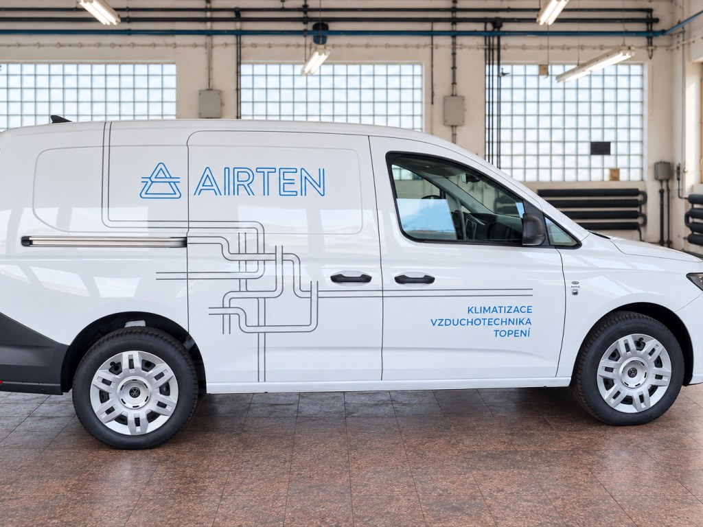 Ford Transit Connect s polepem AIRTEN