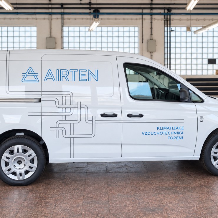 Ford Transit Connect s polepem AIRTEN