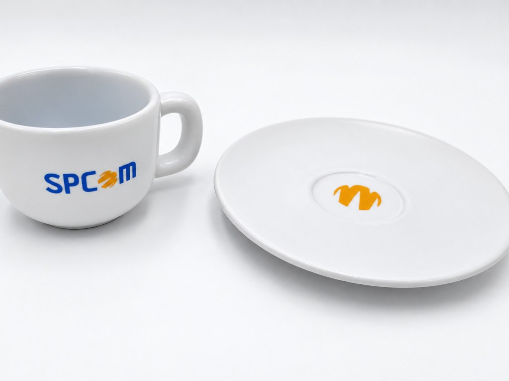 Espresso souprava SPCom – detail potisku