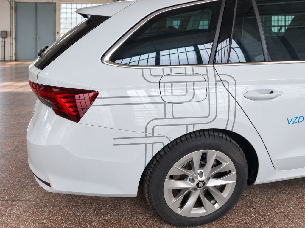 Octavia Combi AIRTEN – boční polep