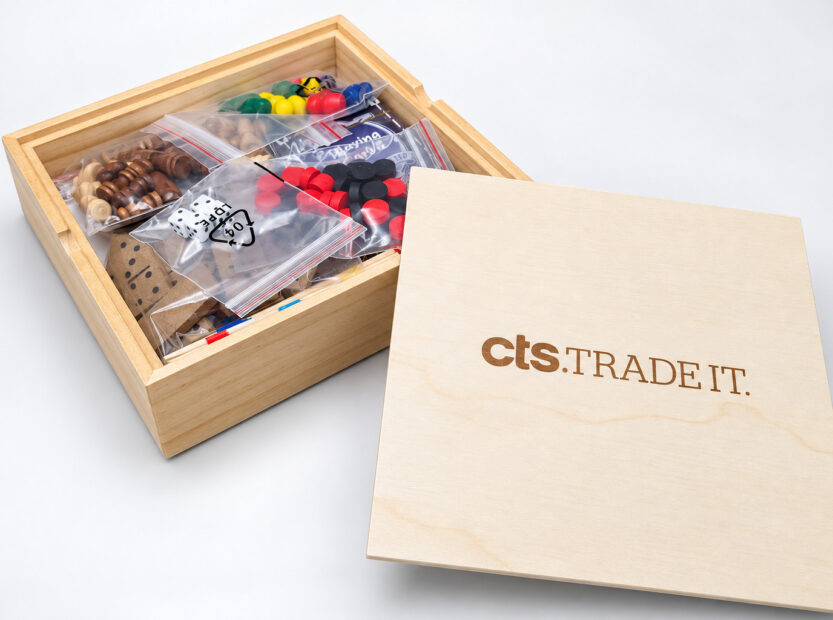 Bedna CTS Trade IT s dárkovou sadou