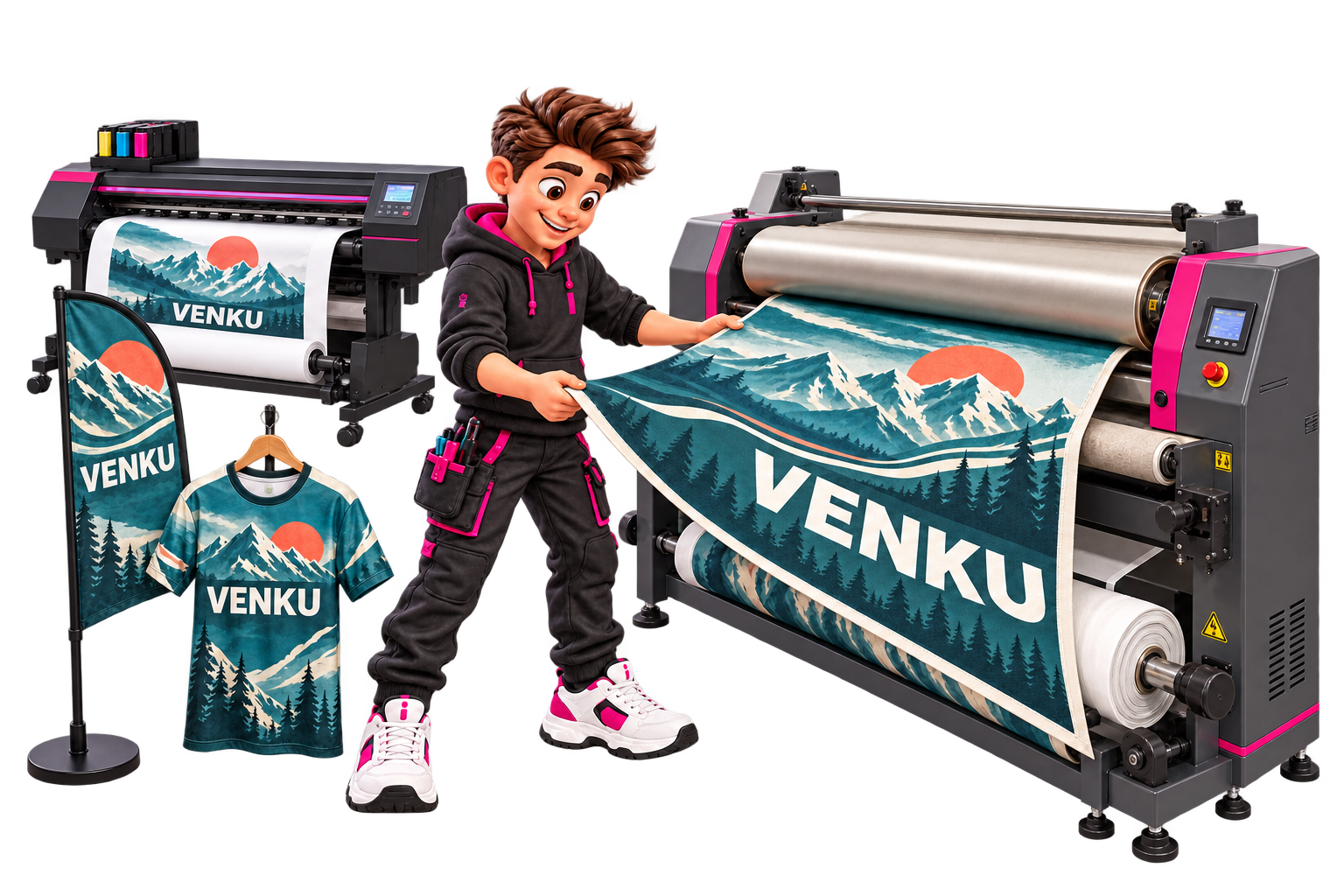 Reklamáček — Sublimační tisk