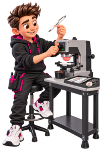 Reklamáček — Tamponový tisk