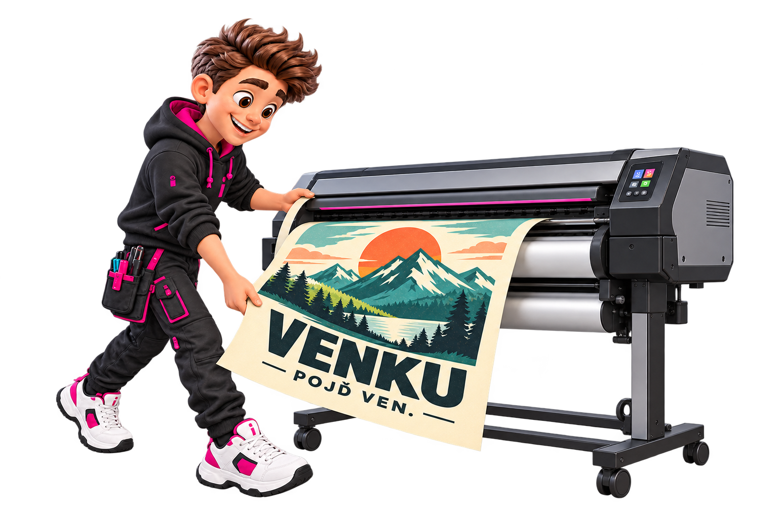 Reklamáček — Velkoformátový tisk