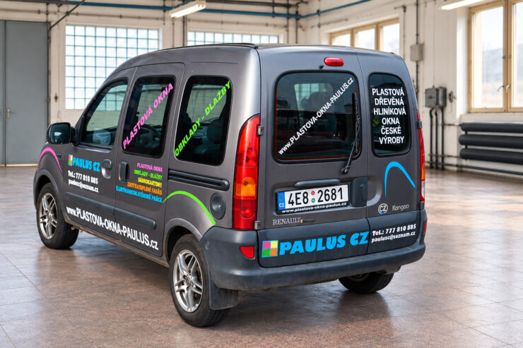 Renault Kangoo s polepem PAULUS CZ