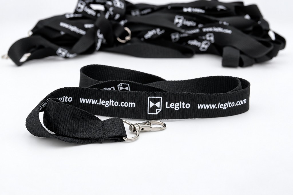 Lanyard Legito – potisk s webem