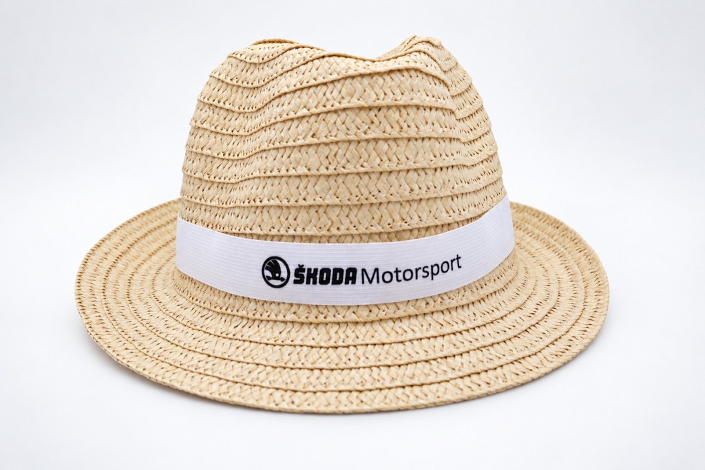 Stuha s logem Škoda Motorsport – detail