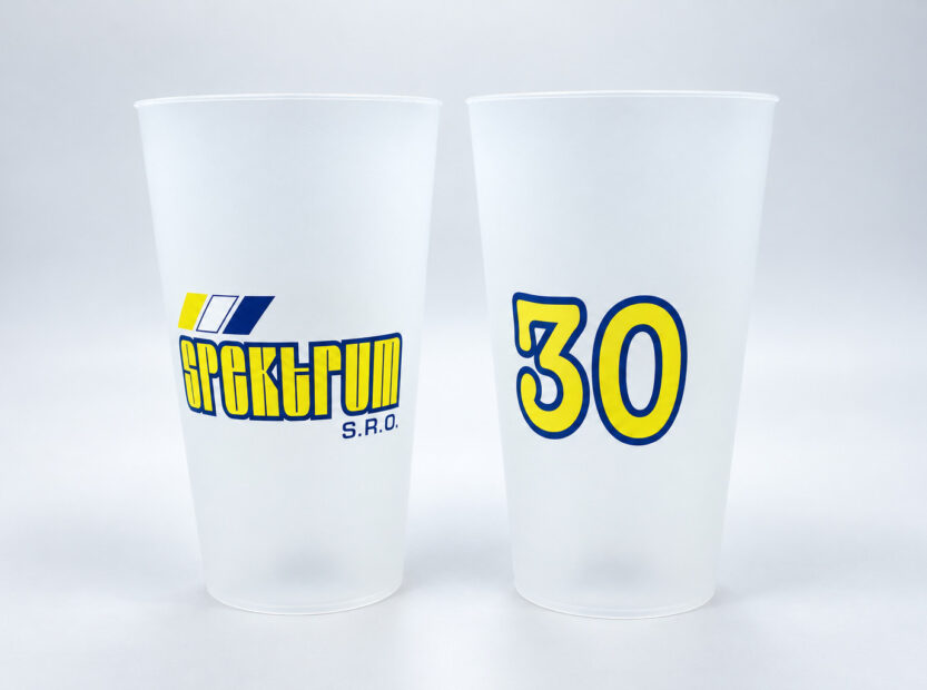 Vratné kelímky SPEKTRUM 30 let