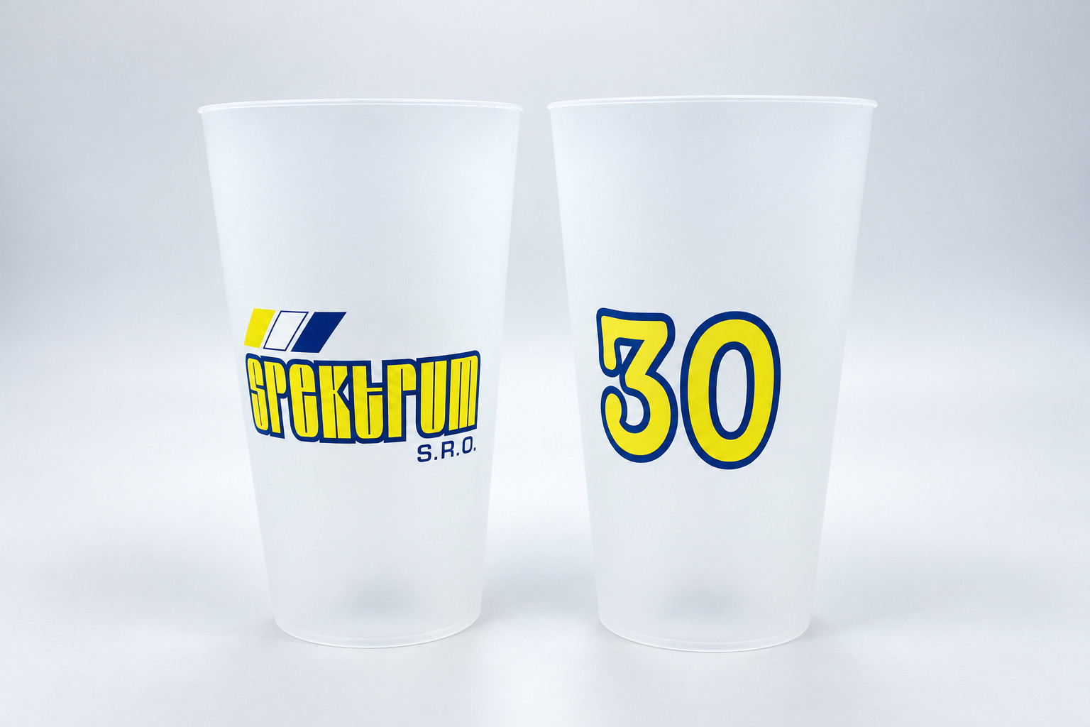 Vratné kelímky SPEKTRUM 30 let