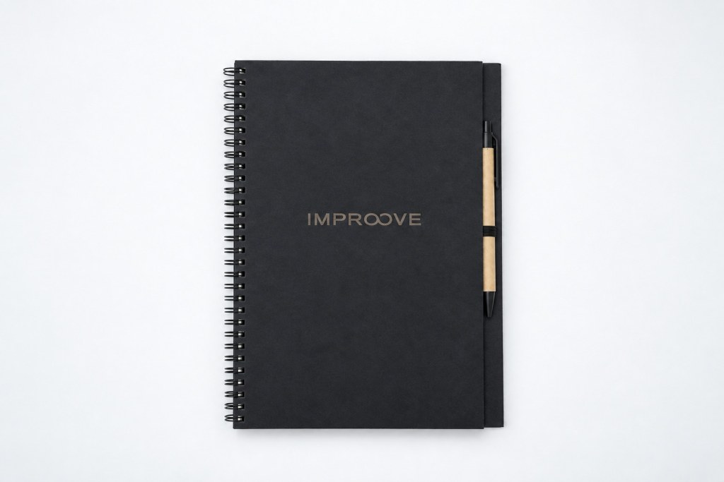 Spirálové zápisníky IMPROOVE – sada