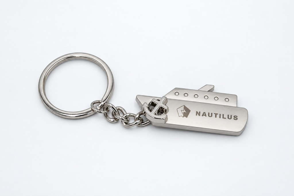 Klíčenka Nautilus – detail