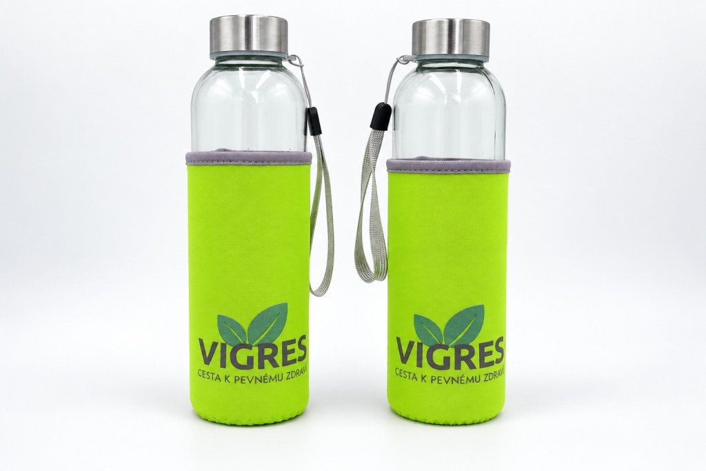 Lahev VIGRES – detail potisku
