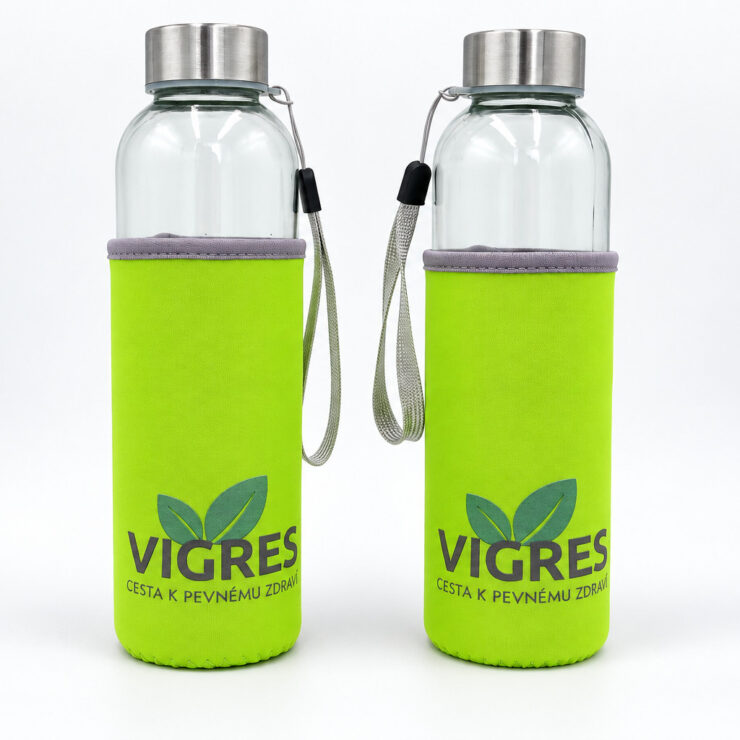 Lahev VIGRES – detail potisku