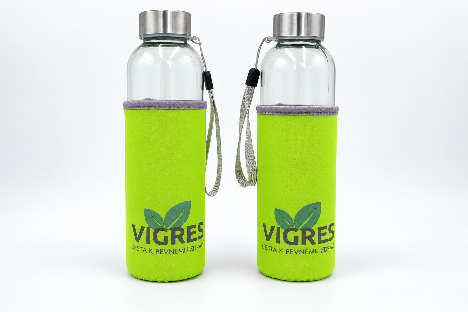 Lahev VIGRES – detail potisku
