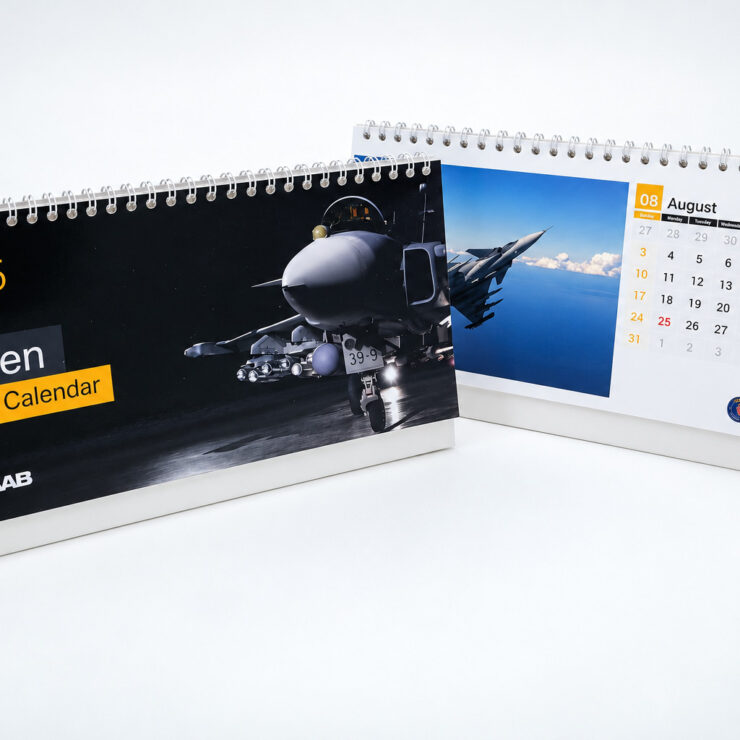 Stolní kalendář 2025 SAAB Gripen