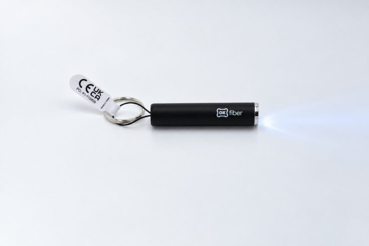 Mini LED svítilna s potiskem na klíče