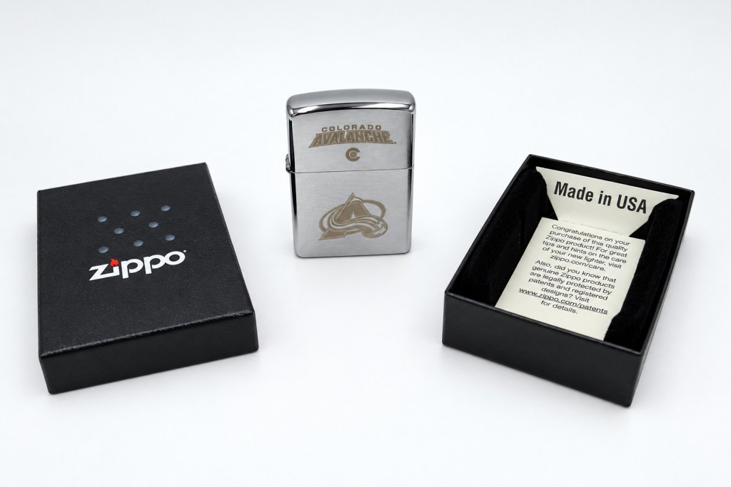 Zippo lokomotiva – v krabičce