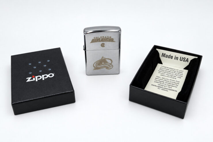 Zippo lokomotiva – v krabičce