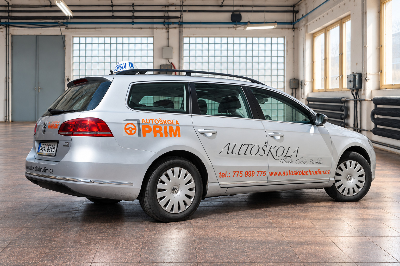 Passat PRIM – zadní pohled